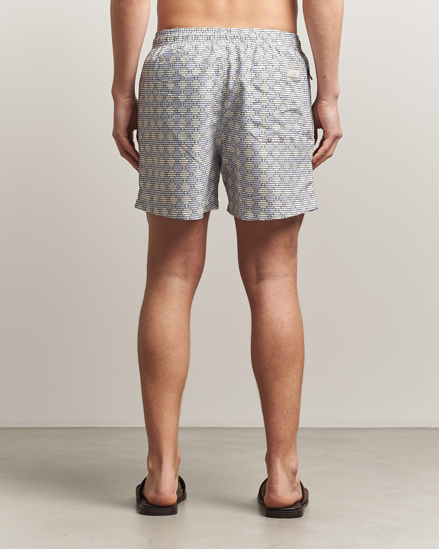 Men | Swimwear | OAS | Printed Swimshorts Forti