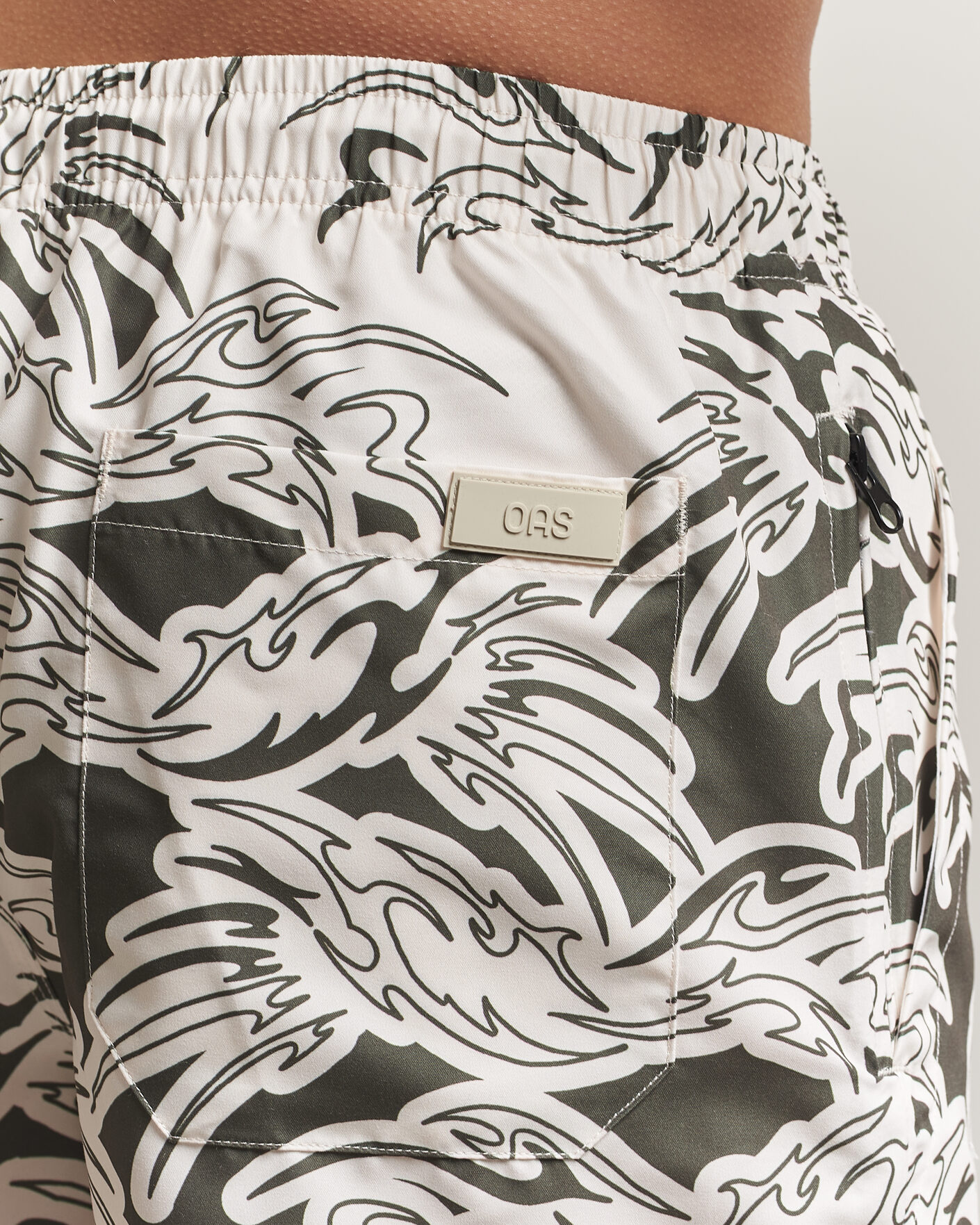 Men | Swimwear | OAS | Printed Swimshorts Rogue