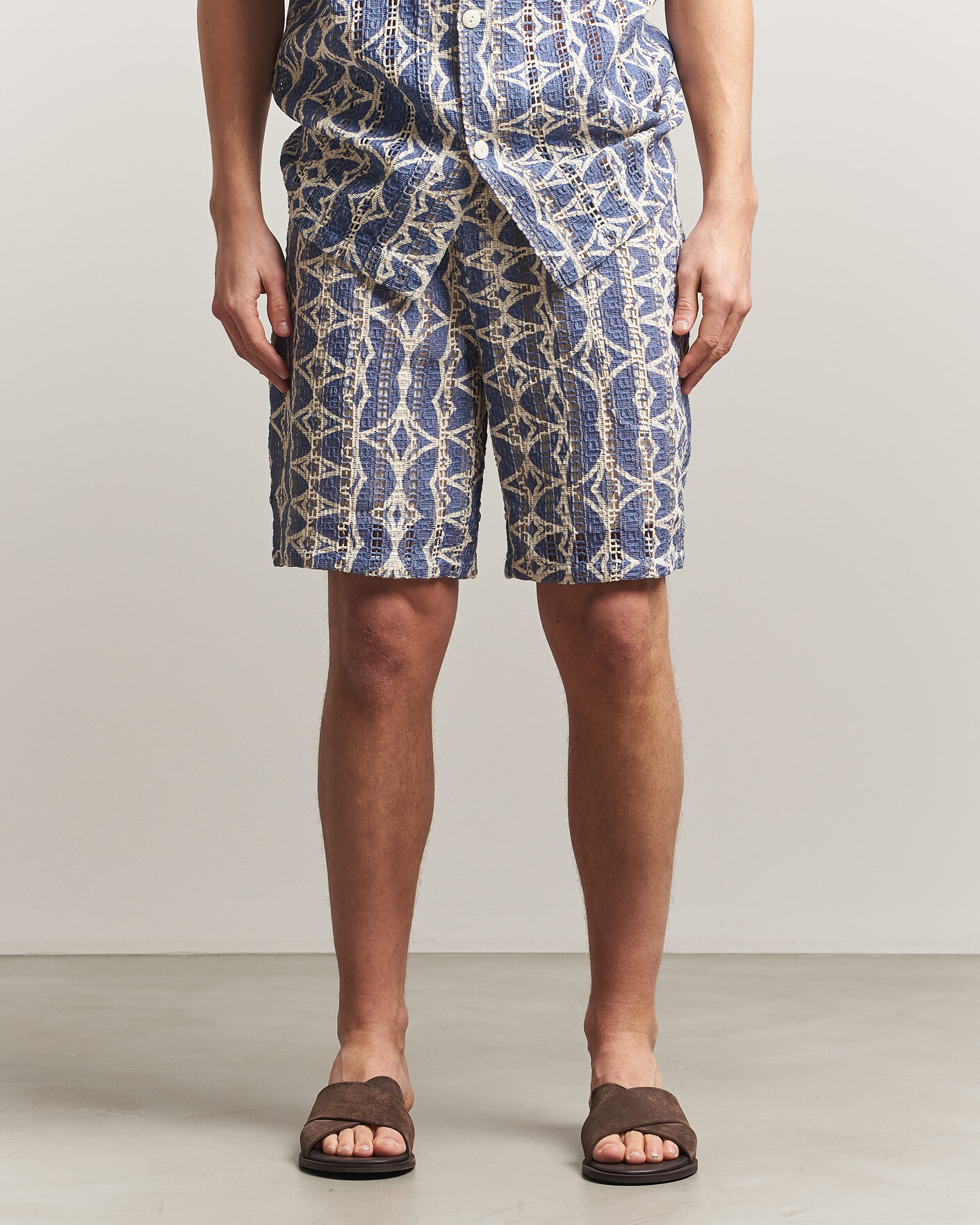 Men | Shorts | OAS | Nicola Cotton Net Shorts Arko