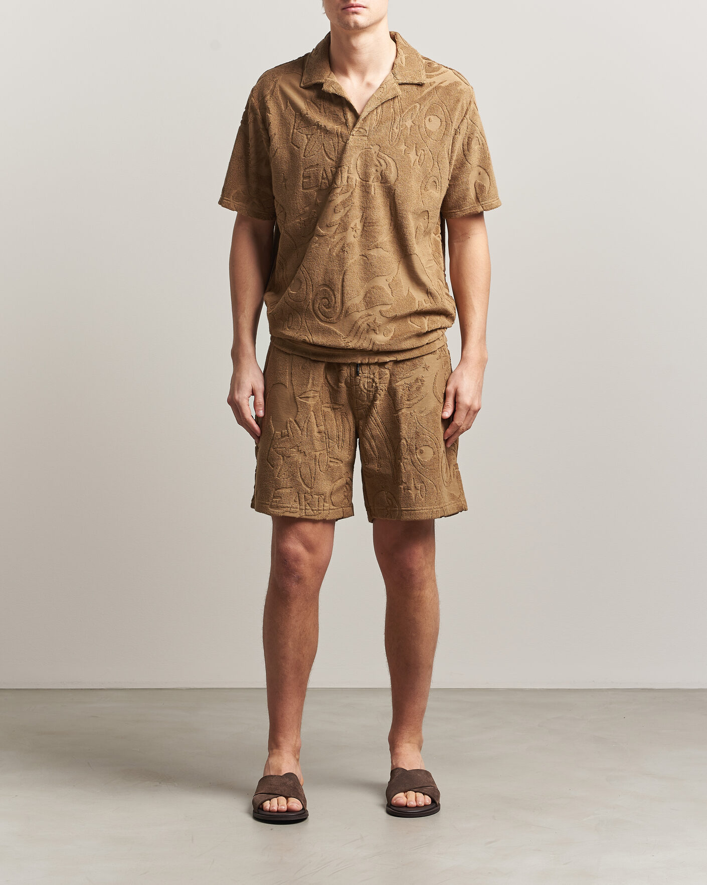 Men | Polo Shirts | OAS | Terry Polo Shirt Wendelo