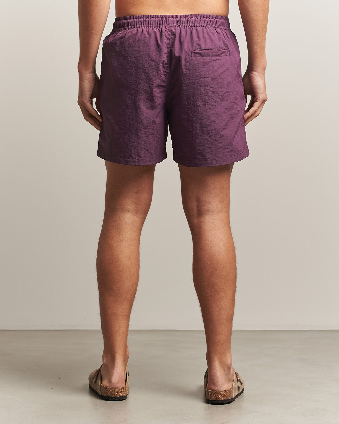 Men | Swimwear | OAS | Plain Swimshorts Plum