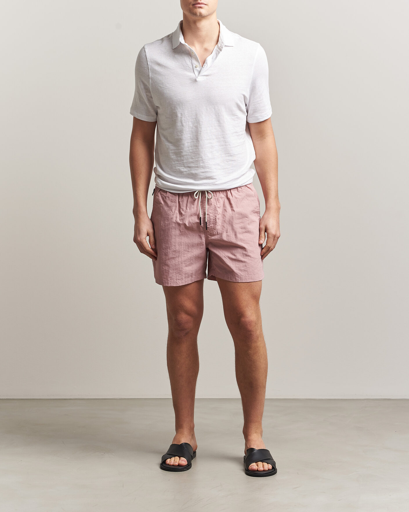 Men | Swimwear | OAS | Plain Swimshorts Blush