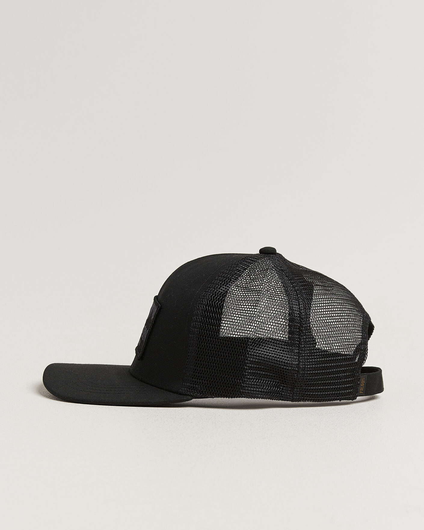 Men | Hats & Caps | Filson | Scenic Waxed Logger Mesh Cap Black