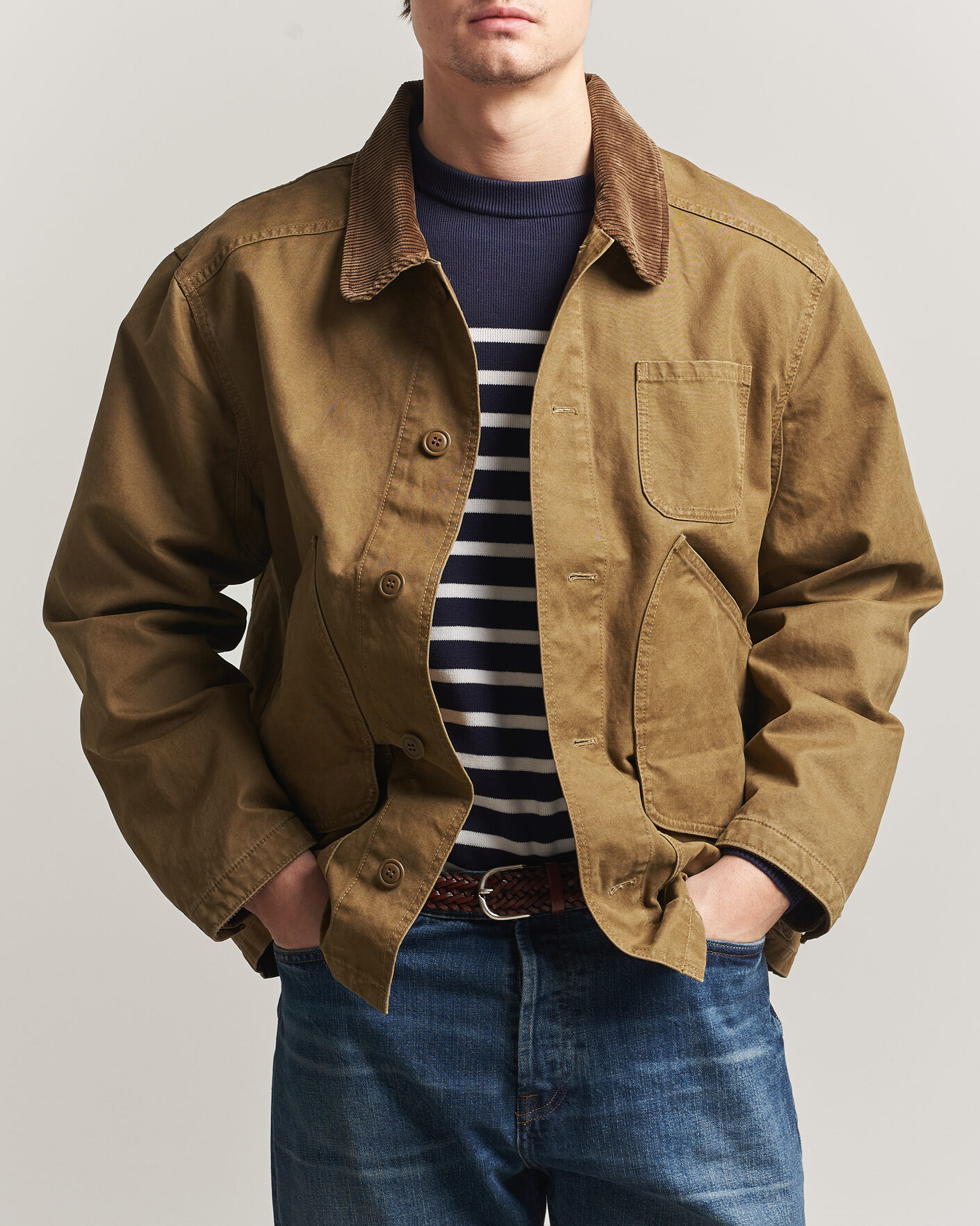 Men | Coats & Jackets | Filson | Canvas Outfitter Jacket Kangaroo