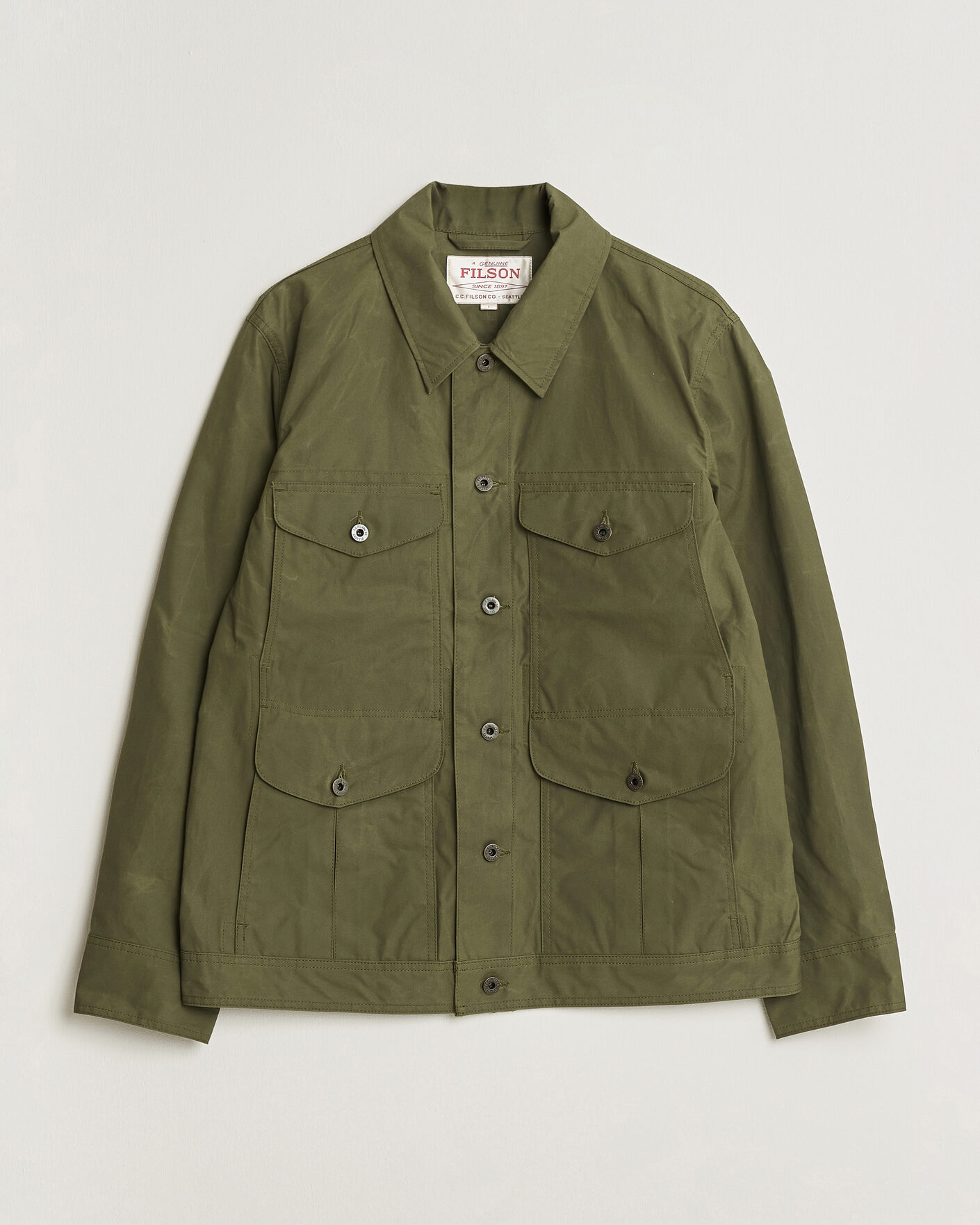 Men | Coats & Jackets | Filson | Ranger Journeman Jacket Dark Olive