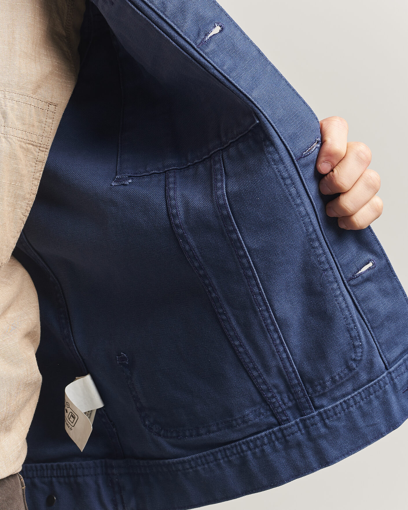 Men | Coats & Jackets | Filson | Rustic Canvas Short Cruiser Indigo