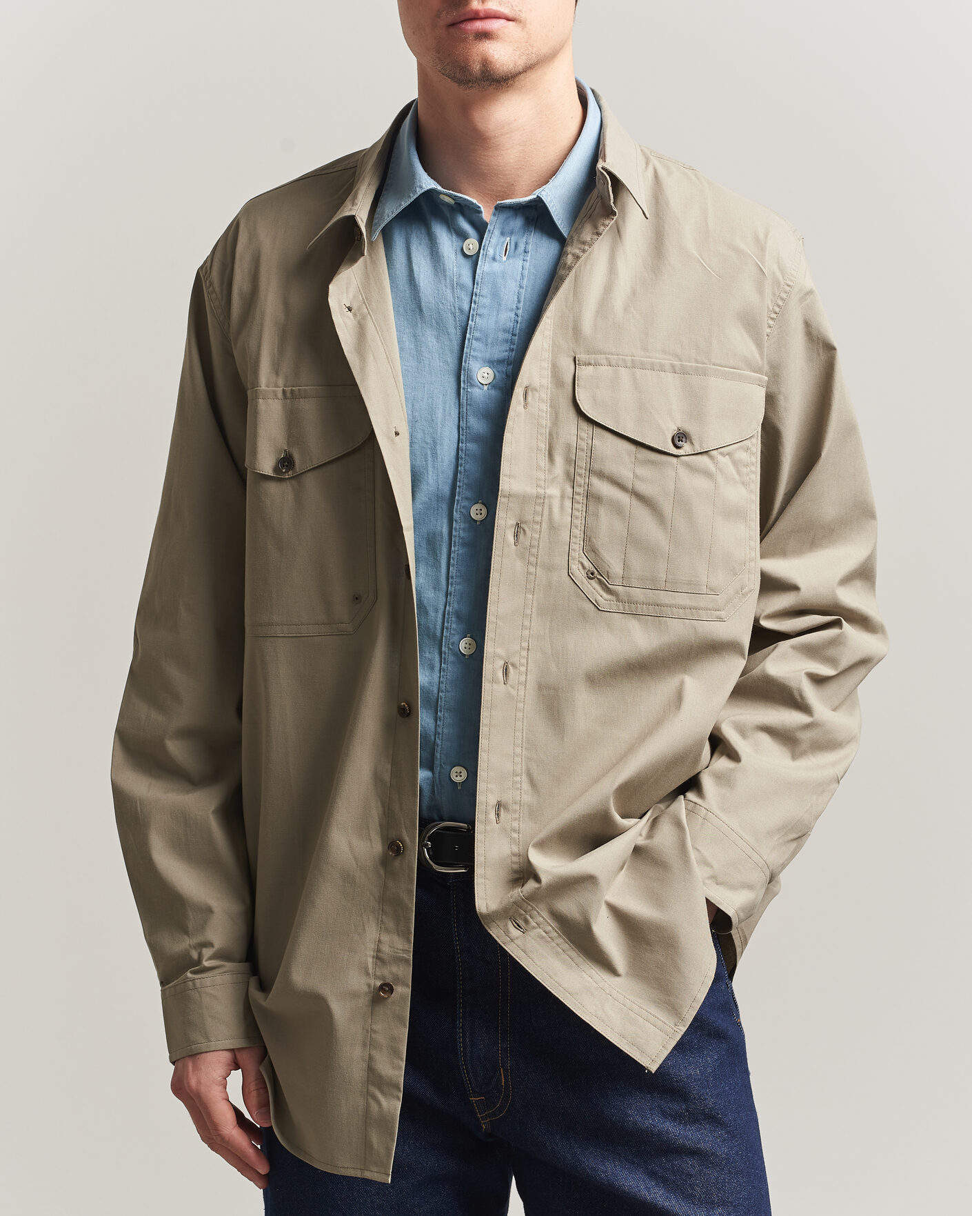 Men | Shirts | Filson | Twin Lakes Sport Shirt Dark Clay