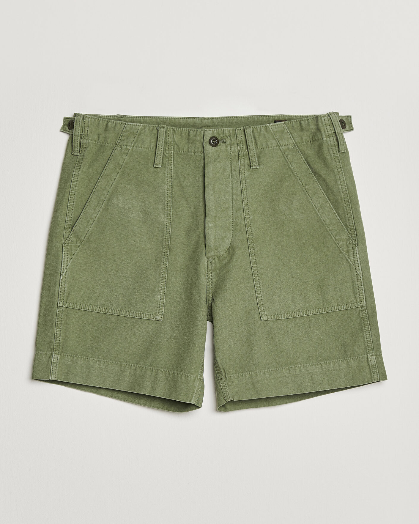 Men | Shorts | Filson | Field Cargo Shorts Washed Fatigue Green