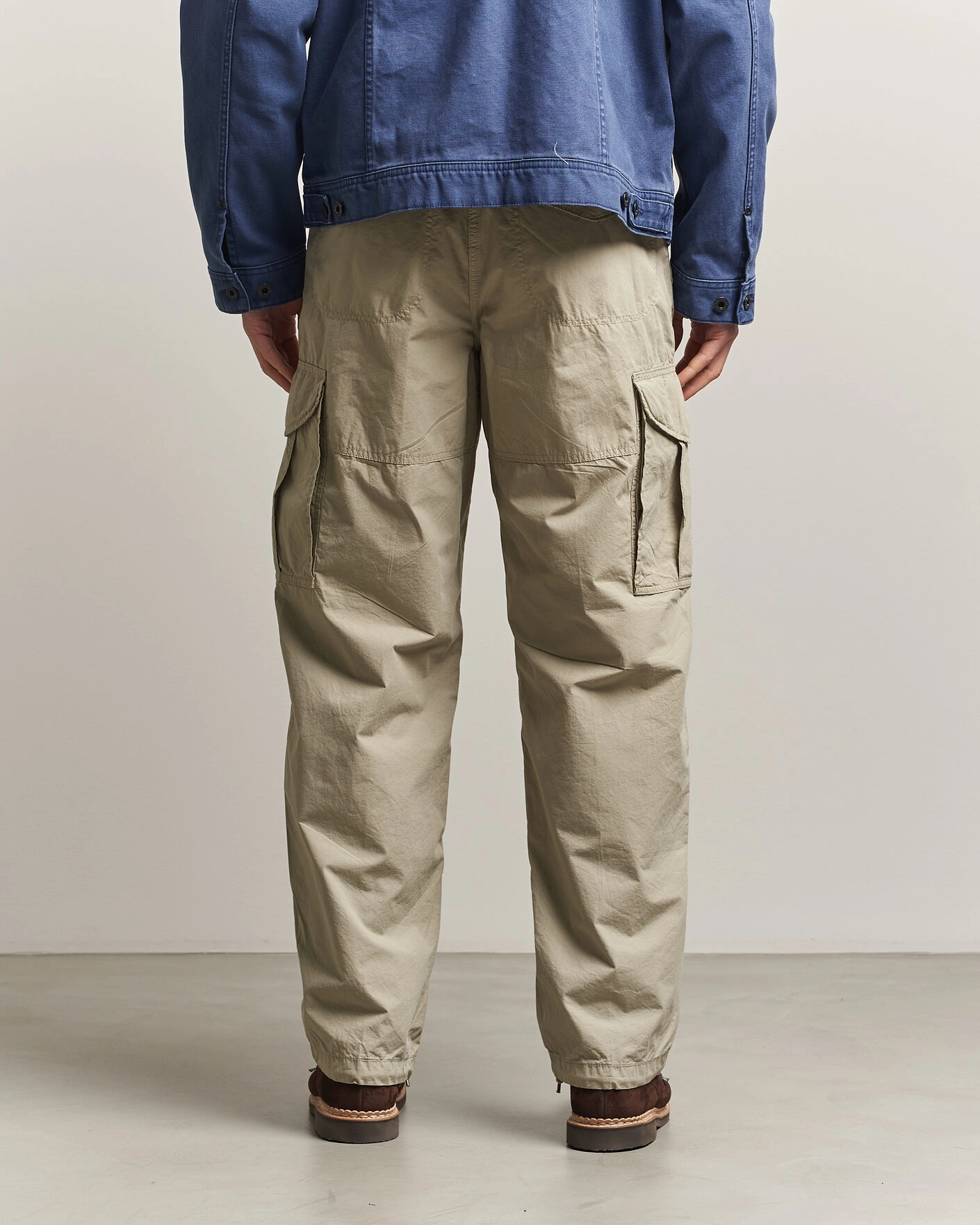 Men | Trousers | Filson | Tropical Poplin Cargo Pants Dried Sage