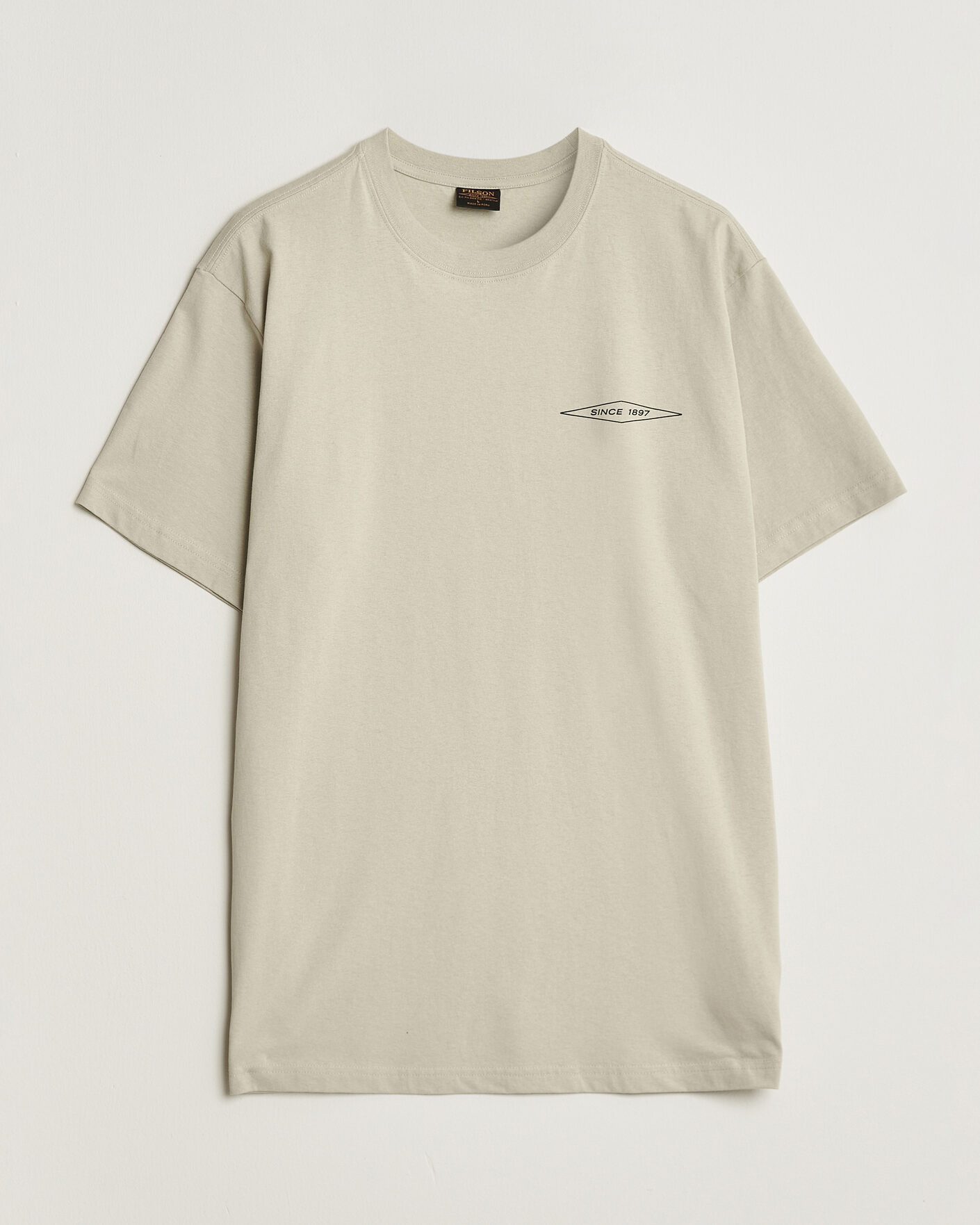 Men | T-Shirts | Filson | Diamond Graphic T-Shirt Sky Grey