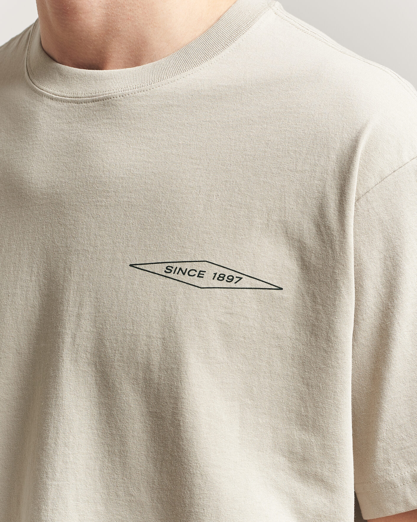 Men | T-Shirts | Filson | Diamond Graphic T-Shirt Sky Grey