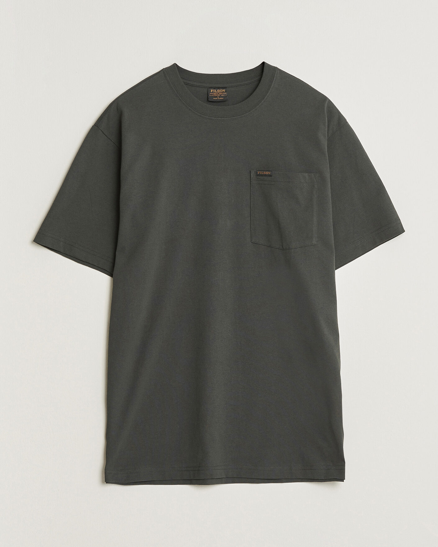 Men | T-Shirts | Filson | Pocket T-Shirt Faded Black