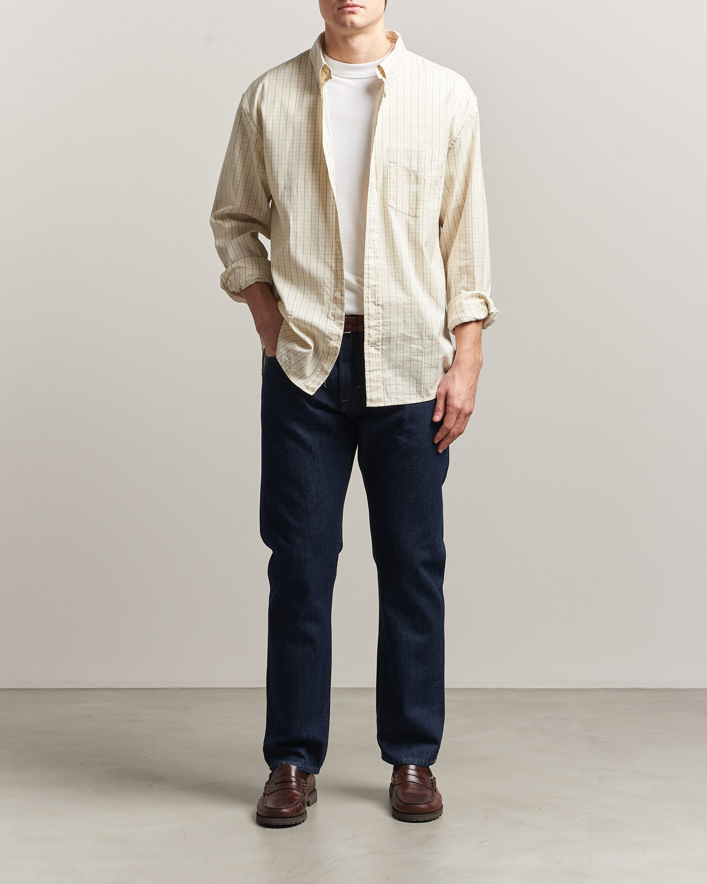 Men | Trousers | -1 Nordic Denim | Regular Fit Jeans Super Dark