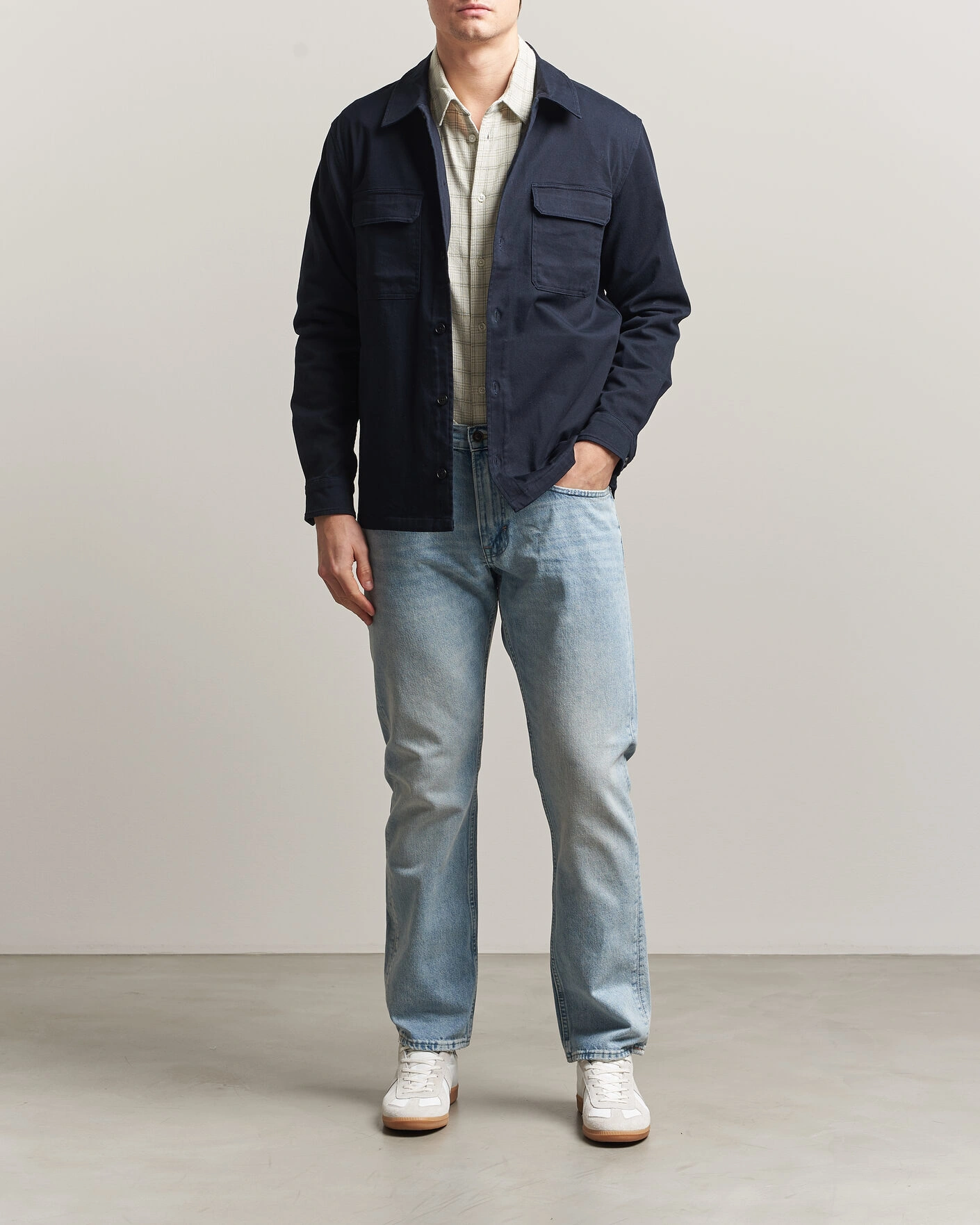 Men | Trousers | -1 Nordic Denim | Regular Fit Jeans Sky Blue