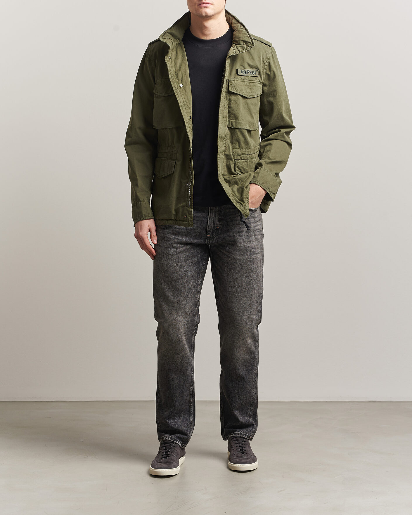 Men | Trousers | -1 Nordic Denim | Regular Fit Jeans Thunderstorm Black Clean