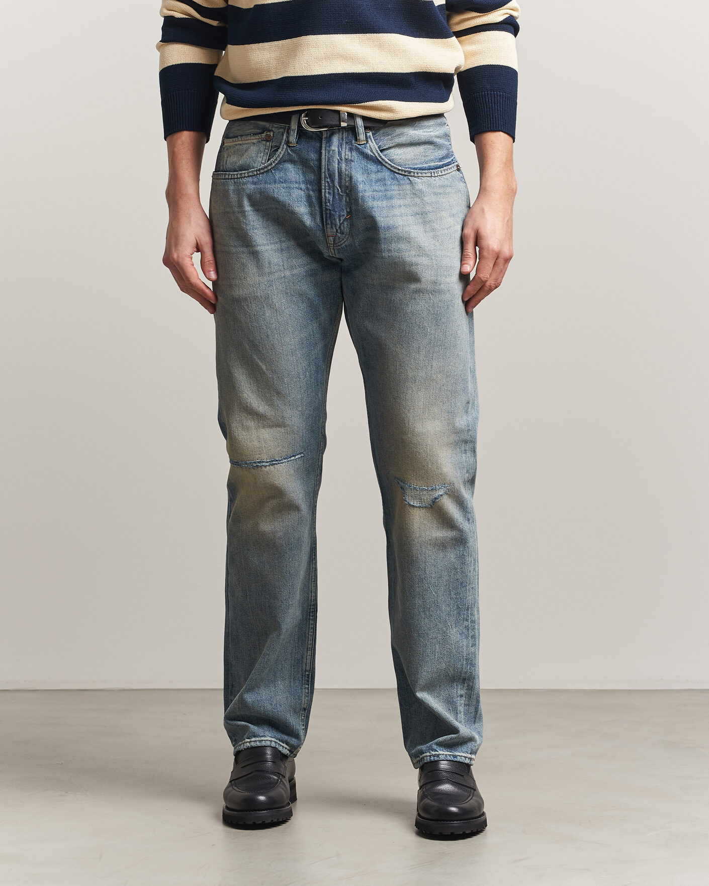 Men | Trousers | -1 Nordic Denim | Regular Fit Selvedge Jeans Summer Breeze