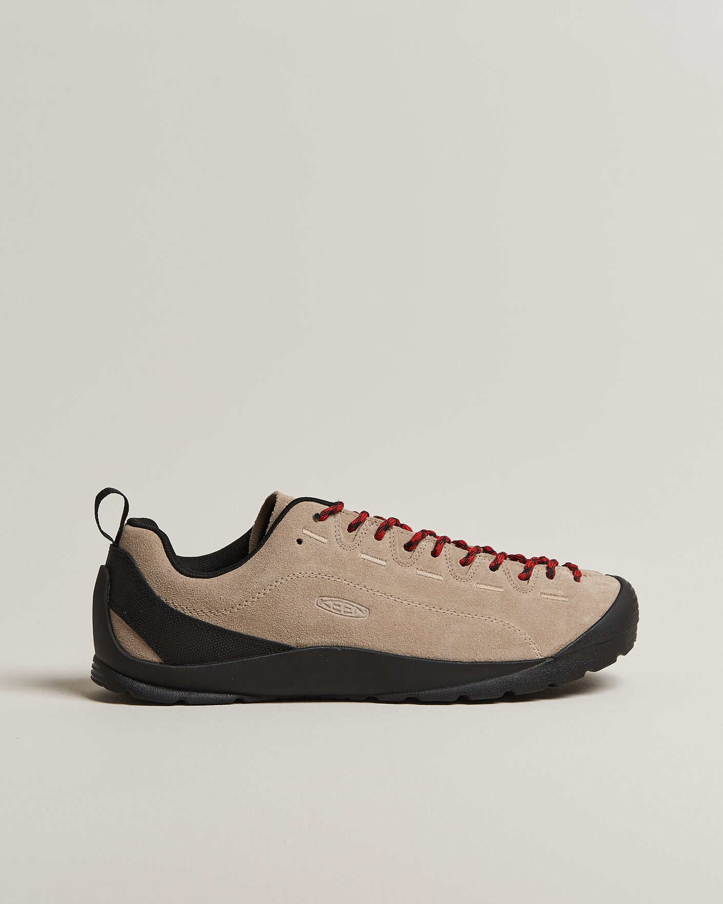 Men | Trail Sneakers | KEEN | Jasper Suede Sneaker Silver Mink