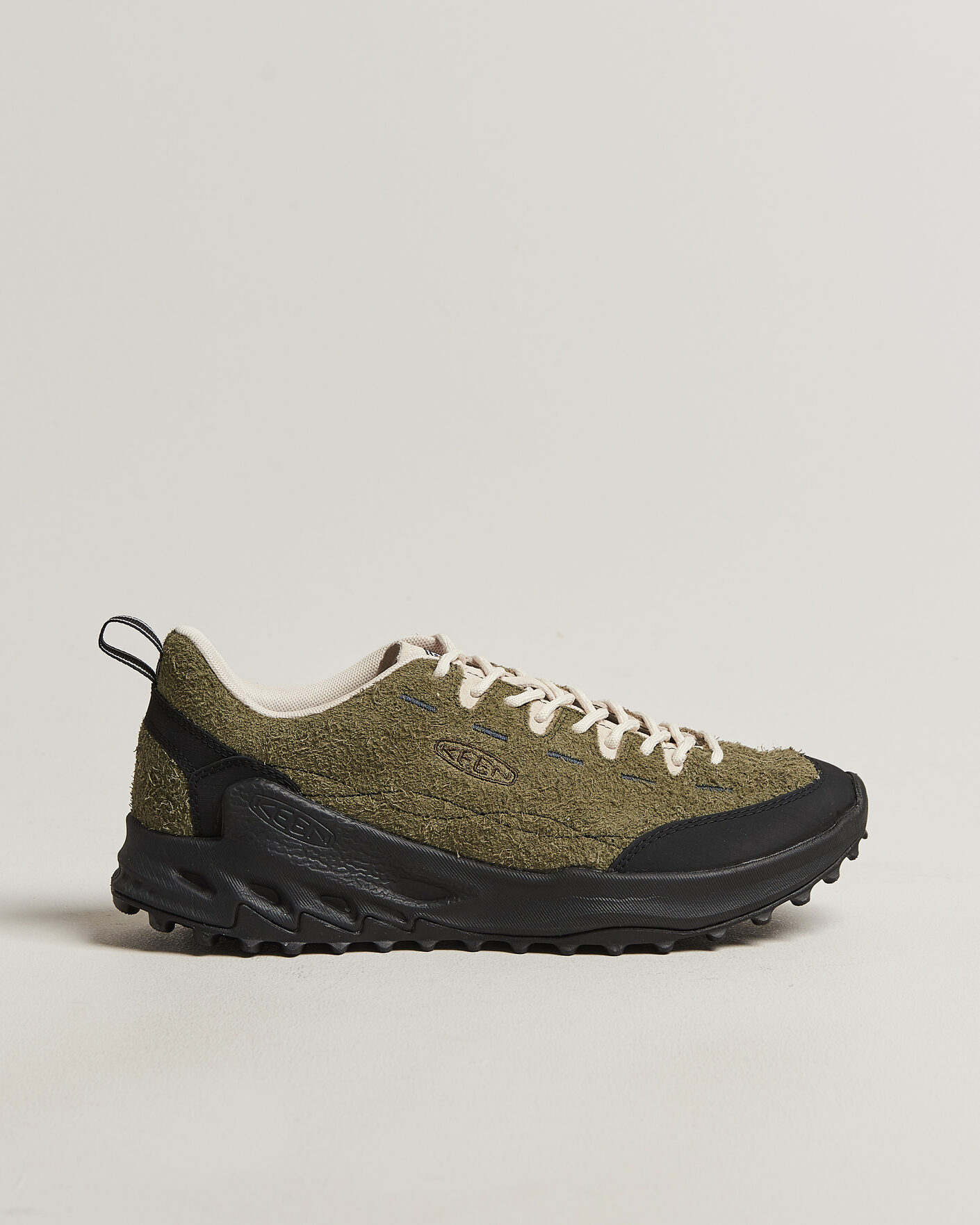 Men | Trail Sneakers | KEEN | Jasper Zionic Suede Sneaker Dark Olive