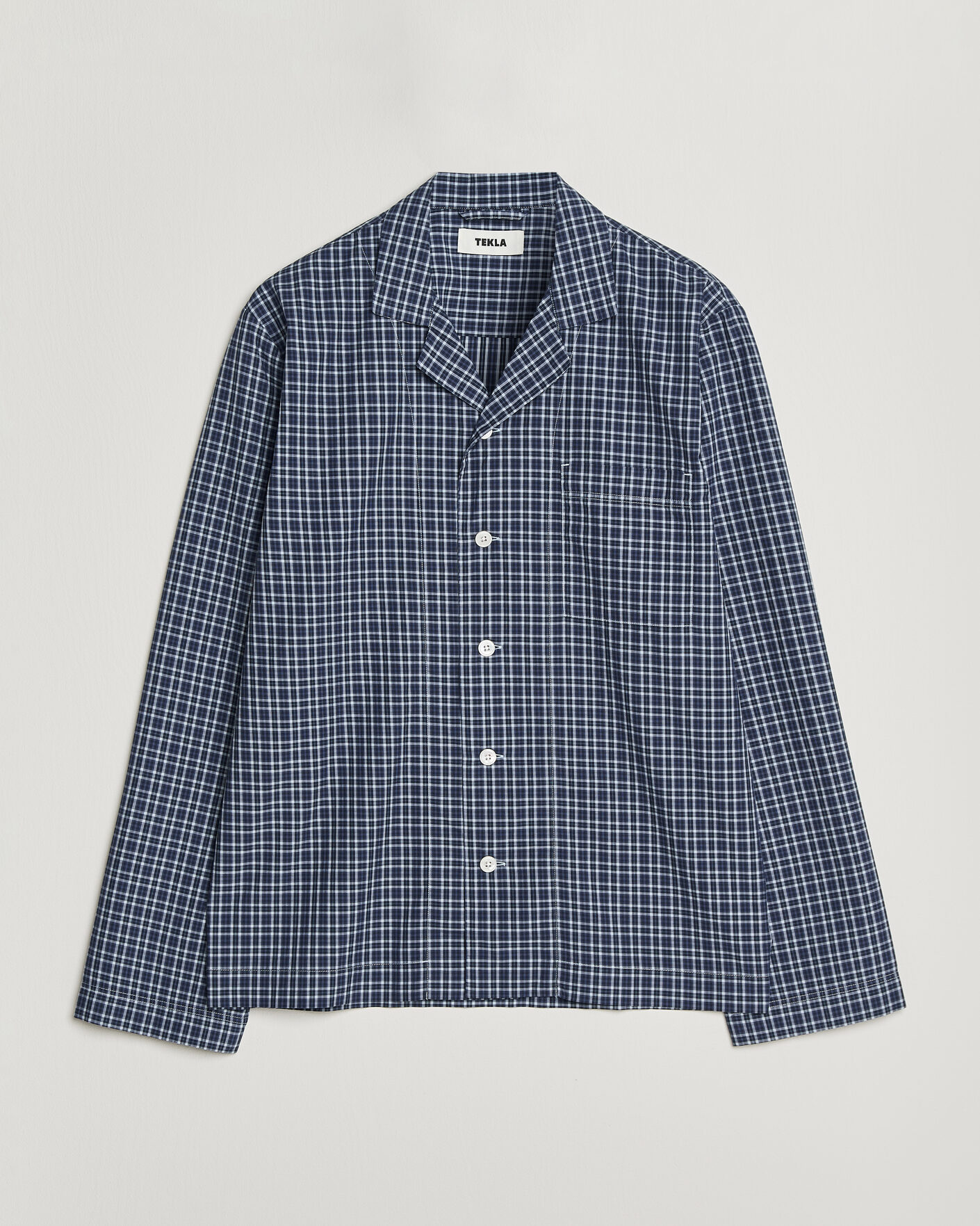 Men |  | Tekla | Fine Twill Pyjama Shirt Lanegan Checks