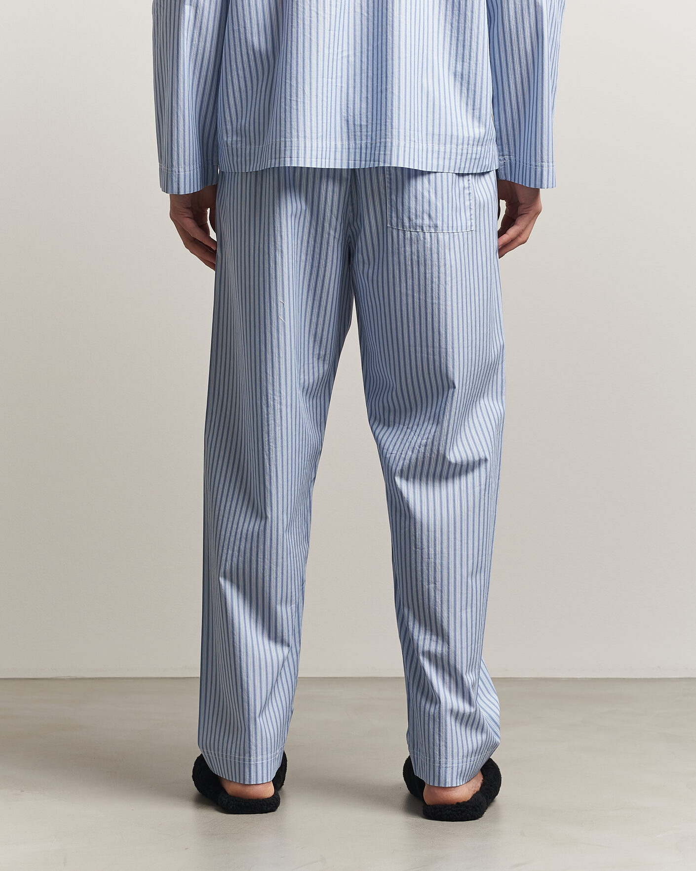Men | Pyjamas & Robes | Tekla | Fine Twill Pyjama Pants Cooper Stripes