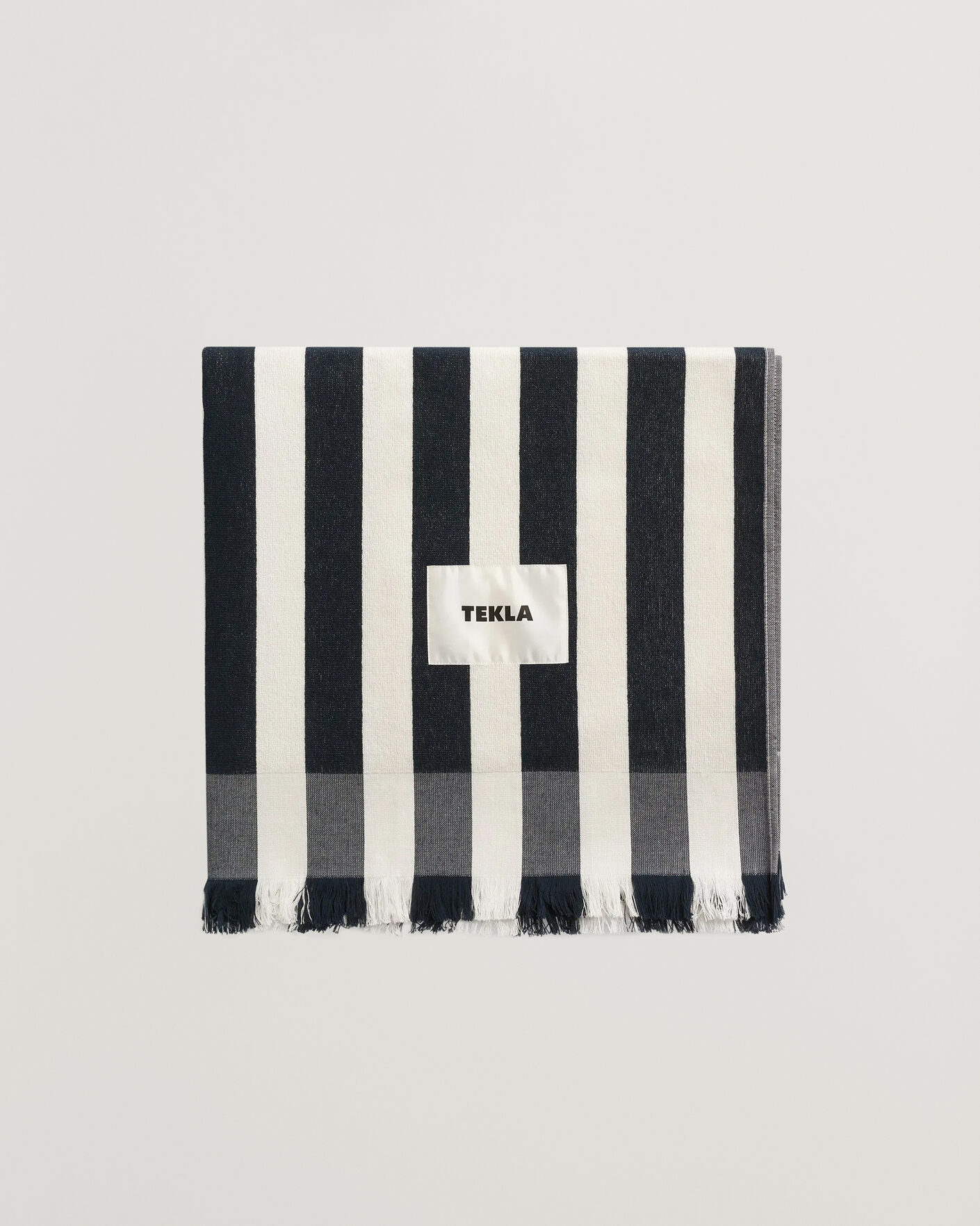 Men | Fabrics | Tekla | Organic Terry Beach Towel Cala Stripes