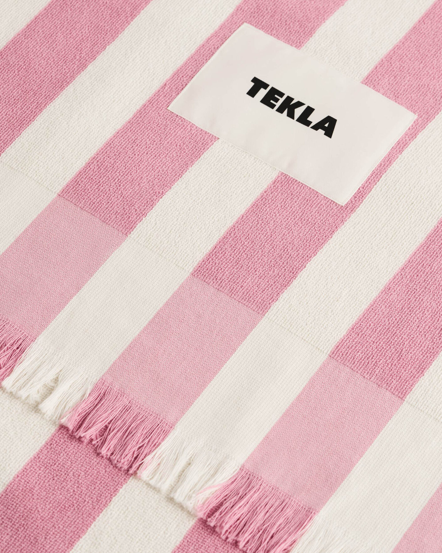 Men | Fabrics | Tekla | Organic Terry Beach Towel Palma Stripes