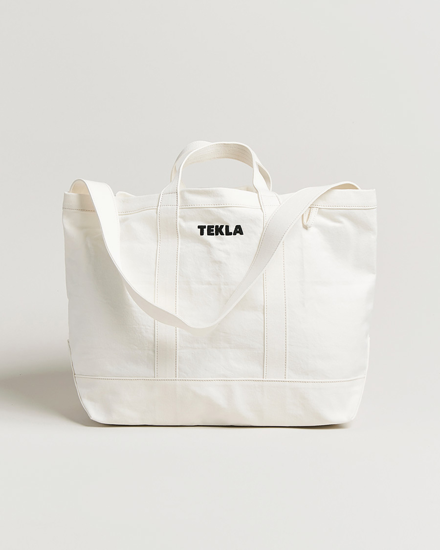 Men | Bags | Tekla | Beach Bag Ivory
