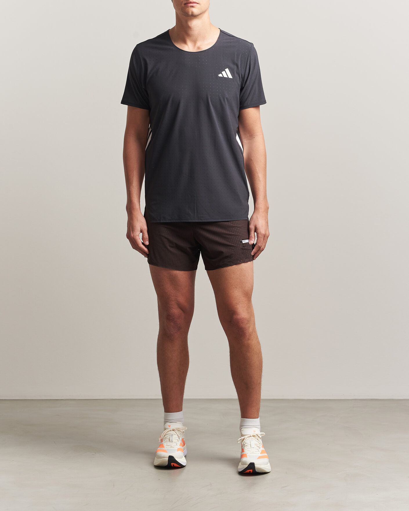 Men | T-Shirts | adidas Performance | ADIZERO Running T-Shirt Black