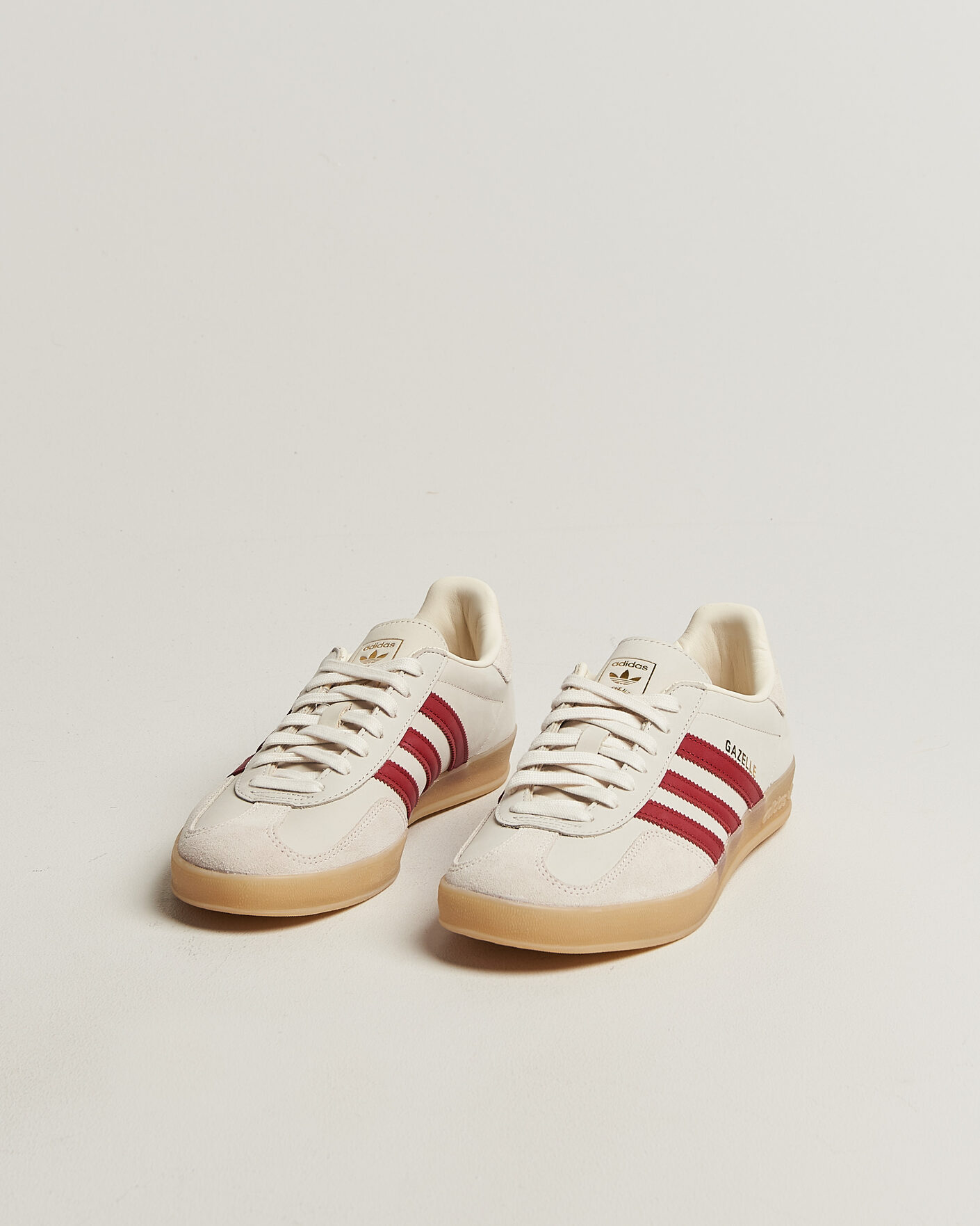 Men | Sneakers | adidas Originals | Gazelle Indoor Sneaker White/Red