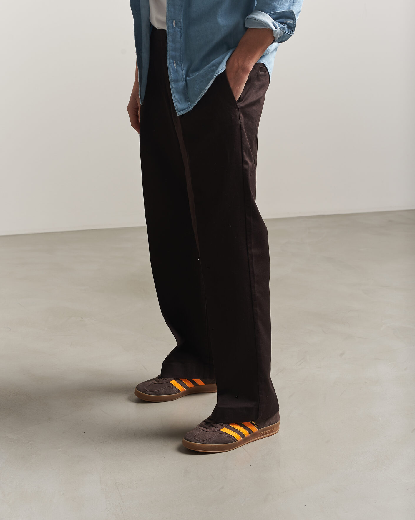 Men | adidas Originals Gazelle Indoor Sneaker Brown/Orange | adidas Originals | Gazelle Indoor Sneaker Brown/Orange