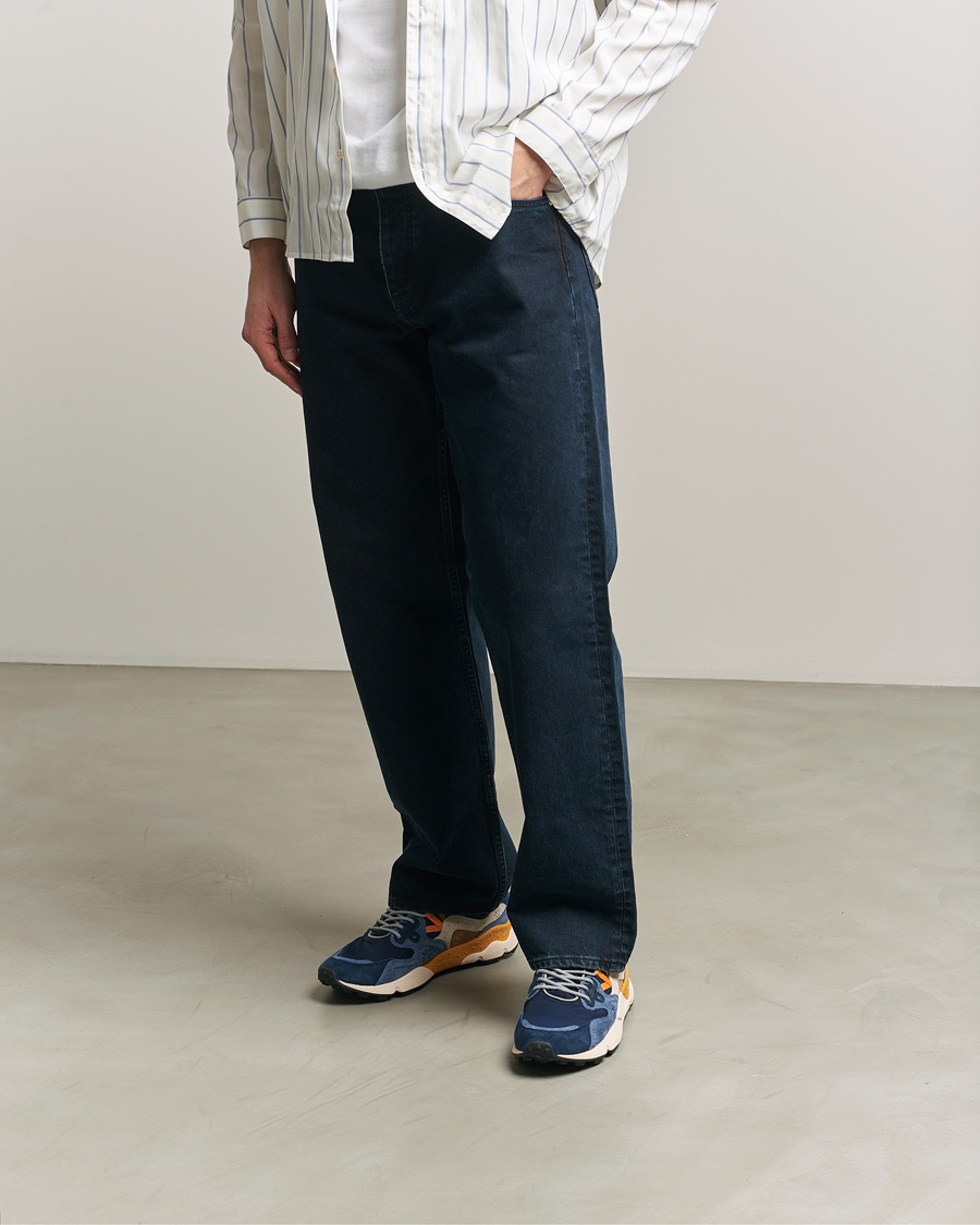 Men | Sneakers | Flower Mountain | Yamano 3 Suede/Nylon Sneaker Dark Blue