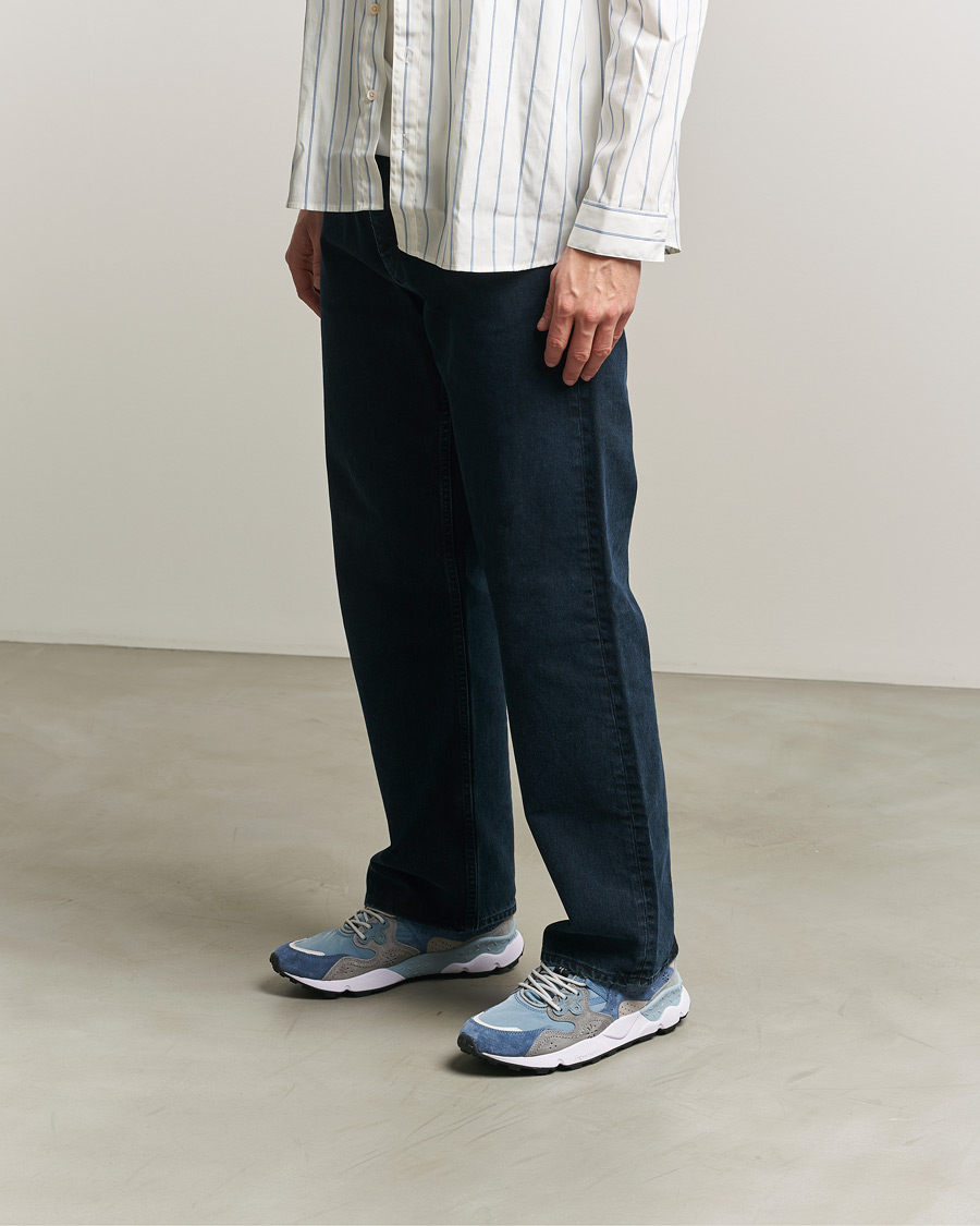 Men | Sneakers | Flower Mountain | Yamano 3 Suede/Nylon Sneaker Light Blue