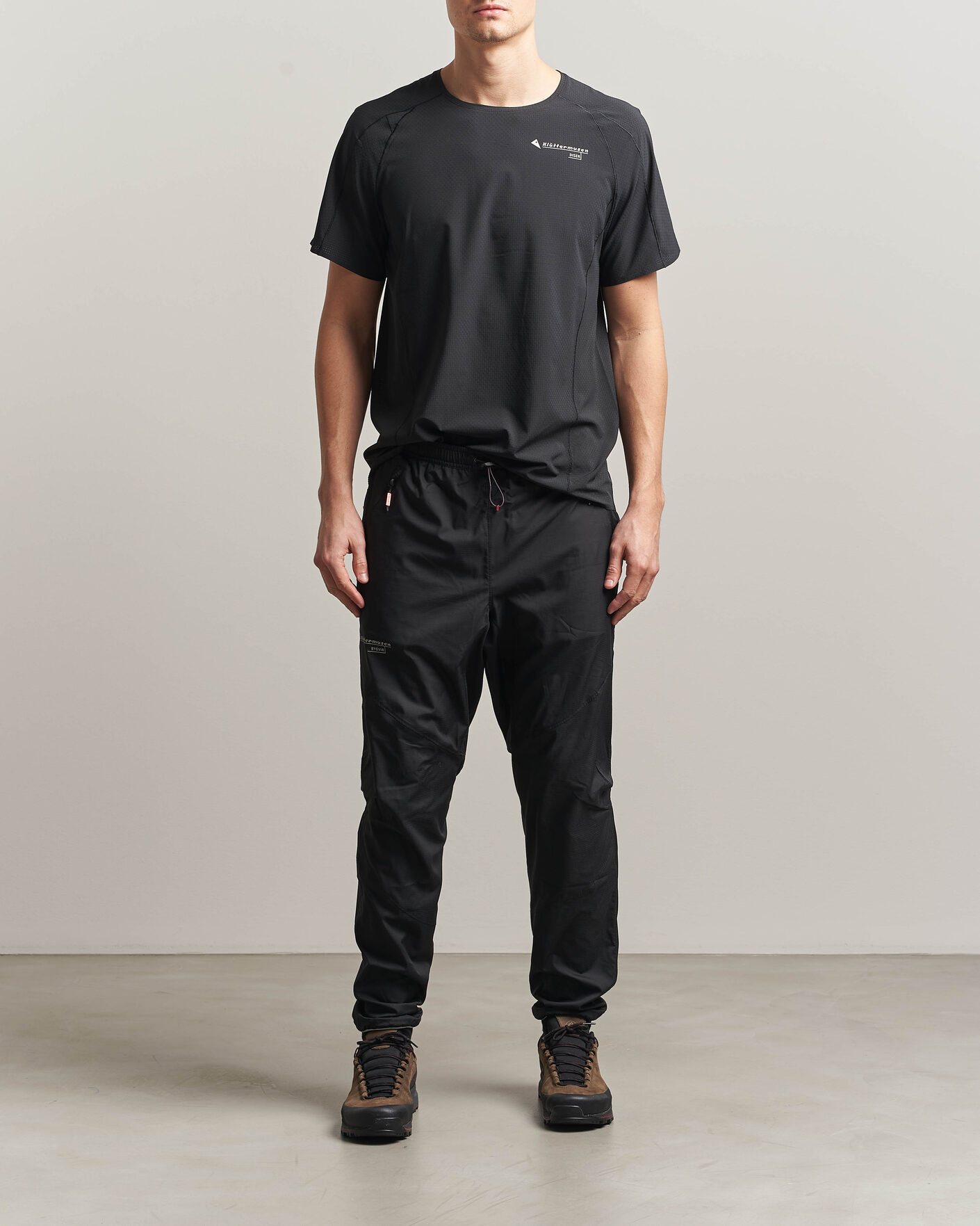 Men | Trousers | Klättermusen | Bygvir Ultralight Pants Black