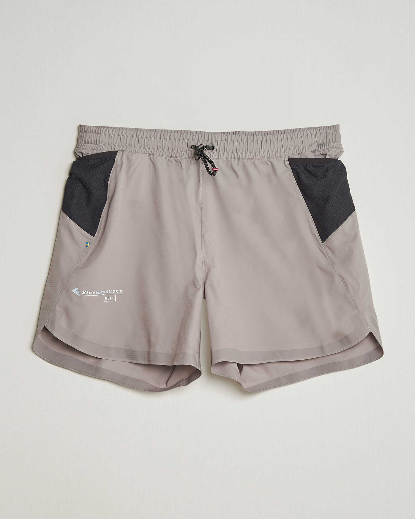 Men | Shorts | Klättermusen | Bele Running Shorts Ridge Grey