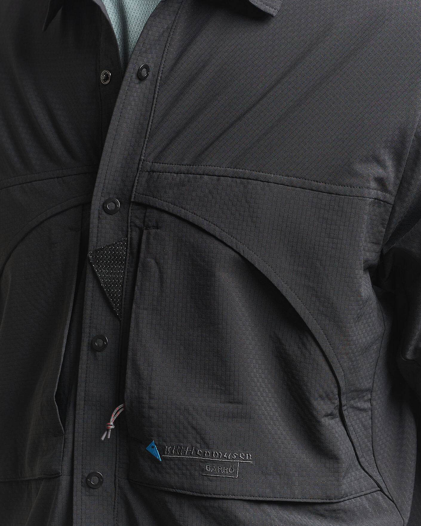 Men | Sweaters & Knitwear | Klättermusen | Bärrö Function Shirt Black