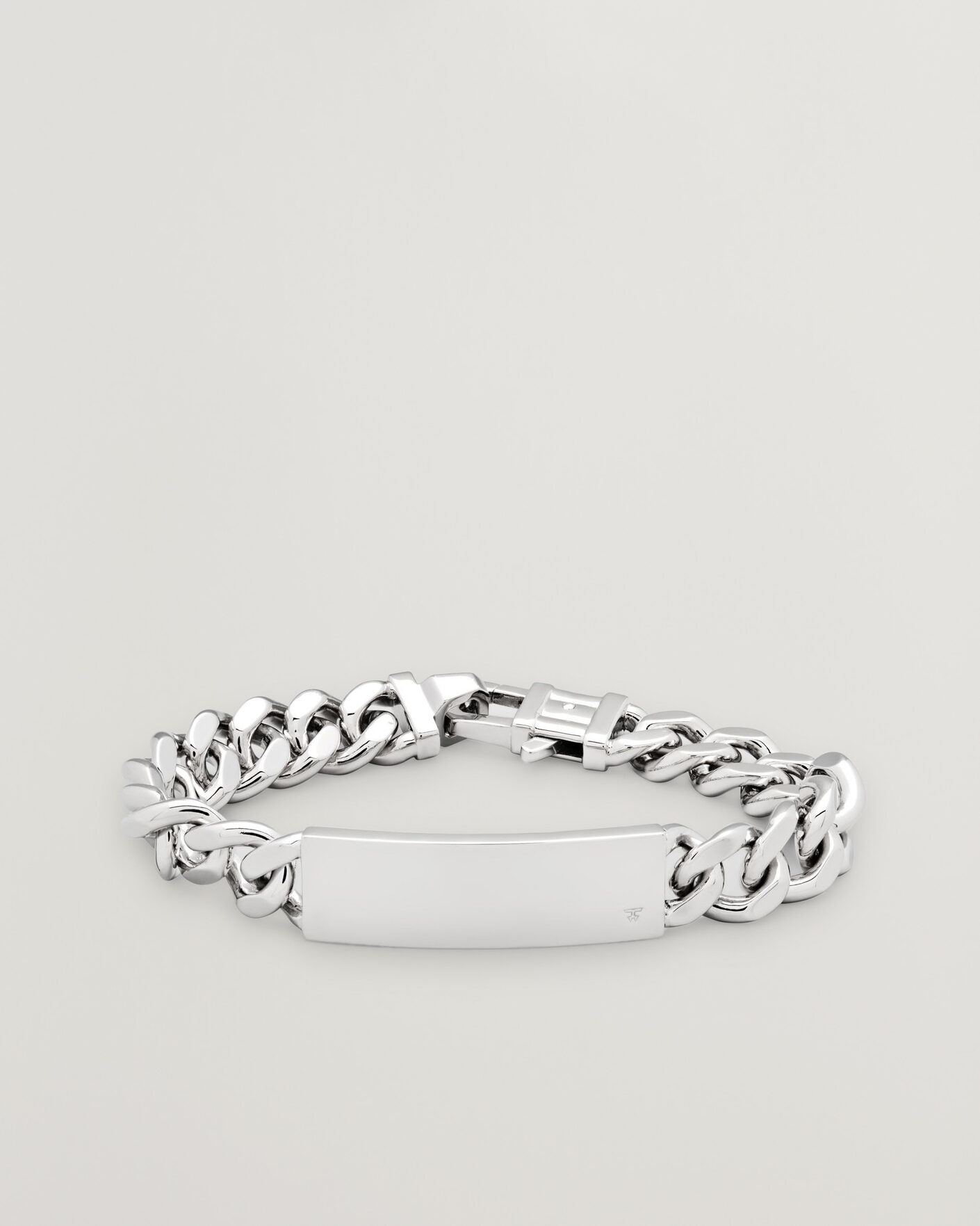 Men | Jewellery | Tom Wood | ID Bracelet Silver