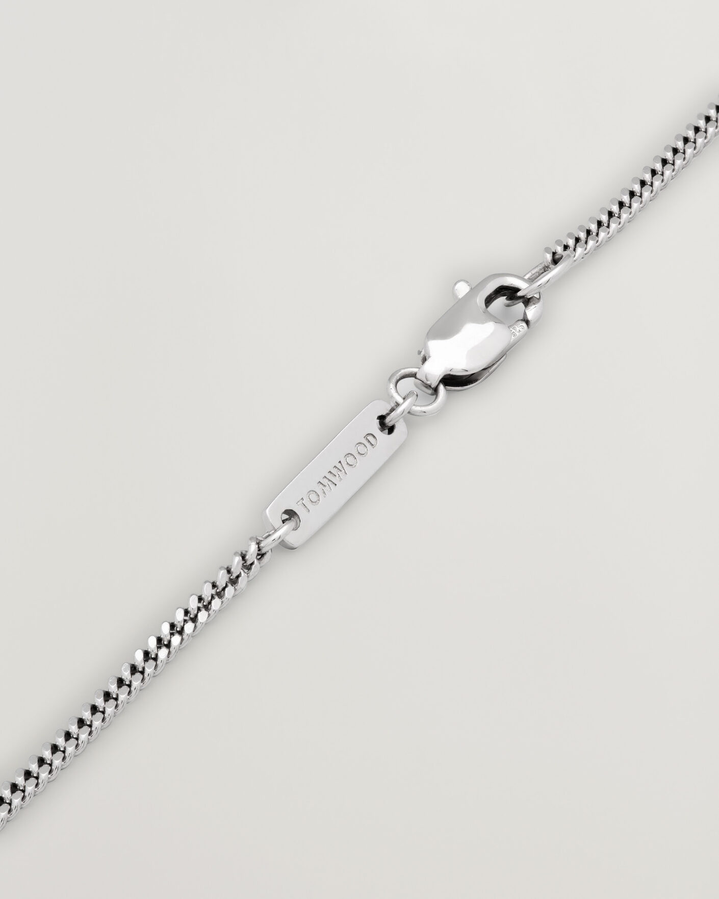 Tom Wood Curb Chain M Necklace Silver at CareOfCarl.com
