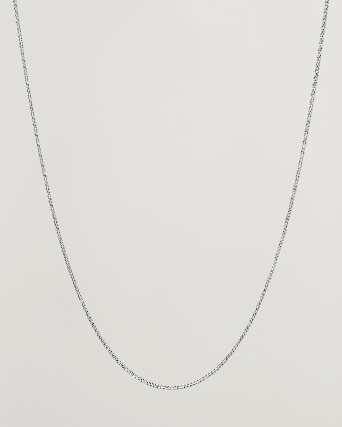 Tom Wood Jil Chain 20,5 Inches Silver at CareOfCarl.com