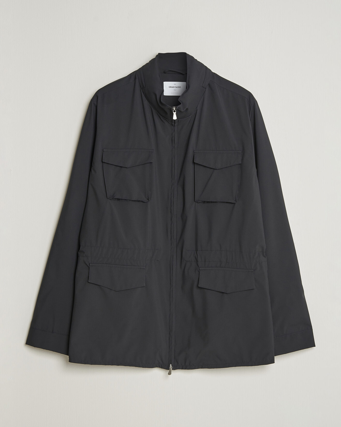 Men | Coats & Jackets | Gran Sasso | Nylon Field Jacket Navy