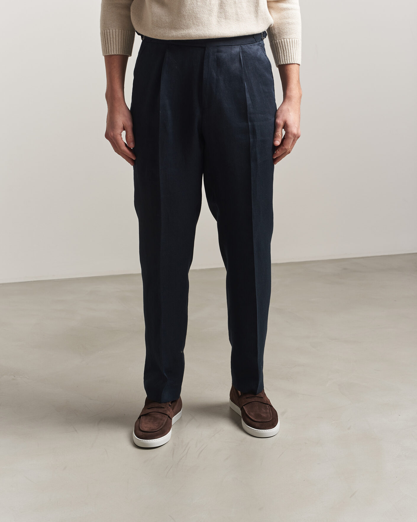 Men | Loafers | Fliteless | Suede Penny Sneaker Dark Brown