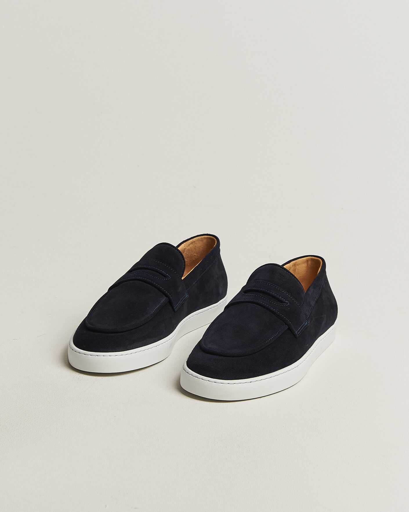 Men | Loafers | Fliteless | Suede Penny Sneaker Navy
