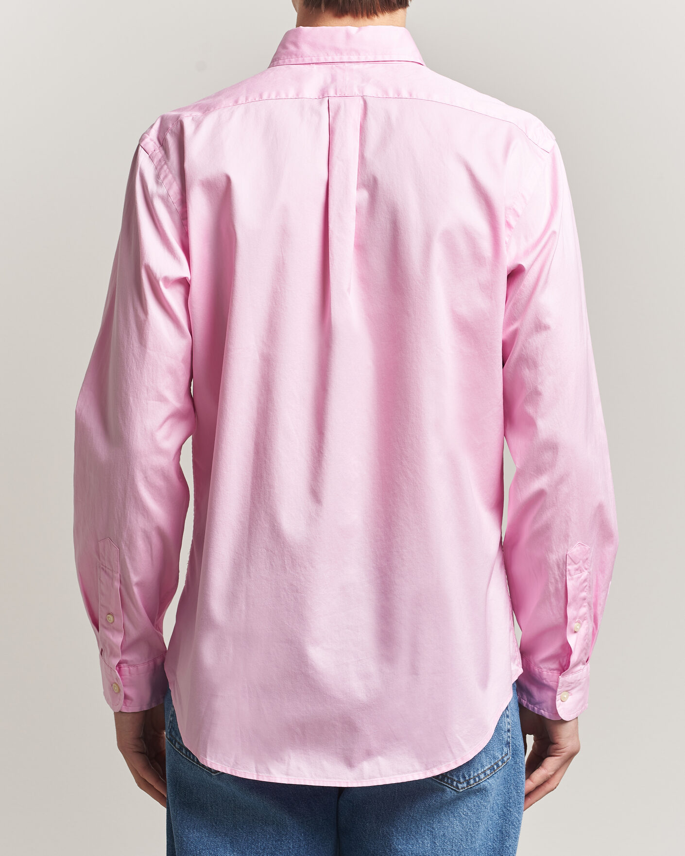 Men | Shirts | Polo Ralph Lauren | Custom Fit Garment Twill Shirt Carmel Pink