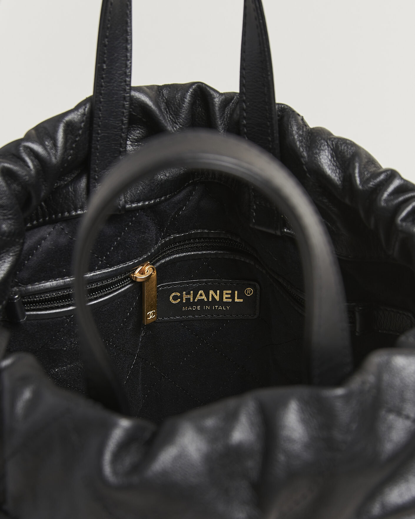 Men | Pre-Owned & Vintage Bags | Chanel Pre-Owned | Chanel 22 Backpack Black Black
