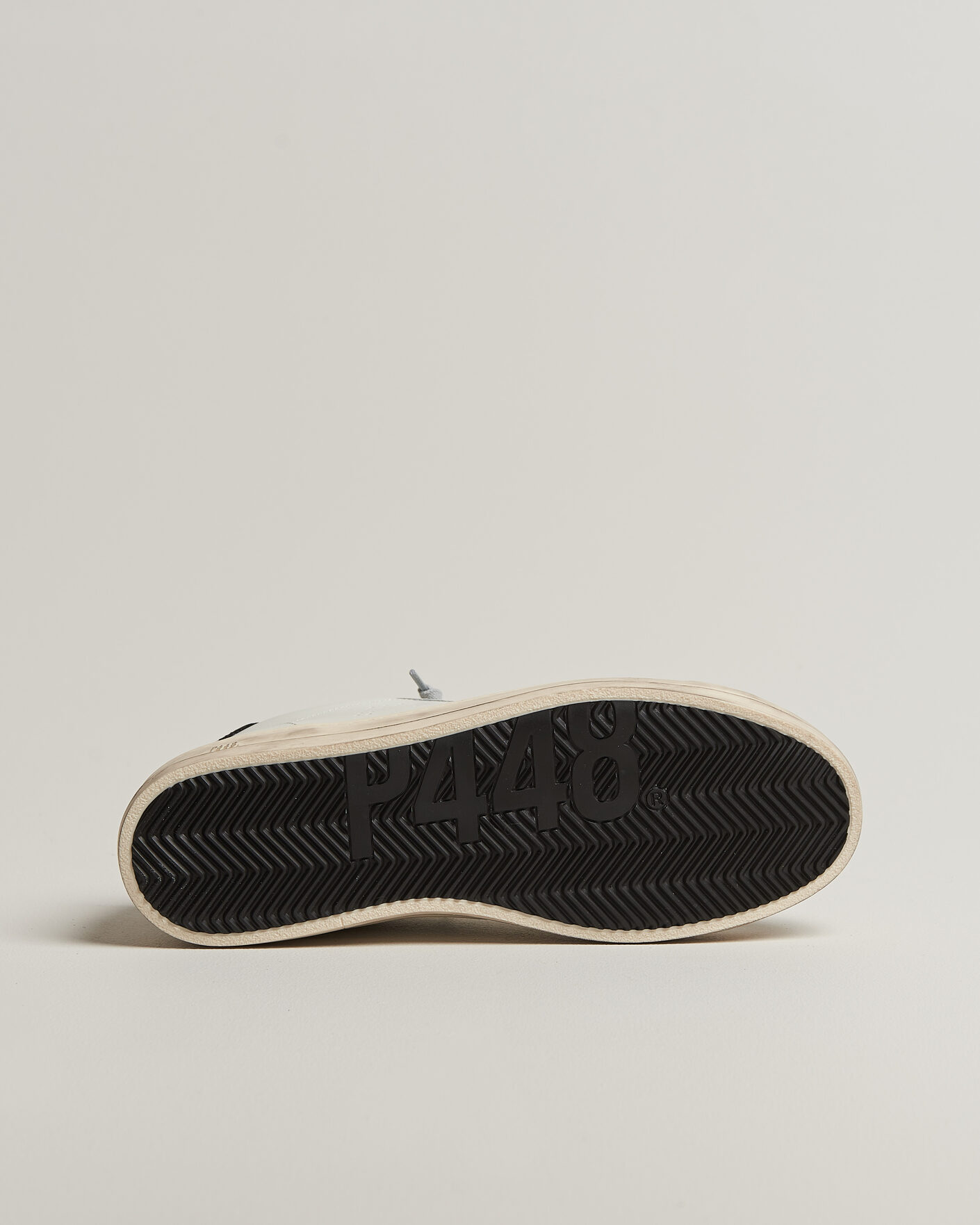 Men | Sneakers | P448 | John Leather Sneaker White/Olive