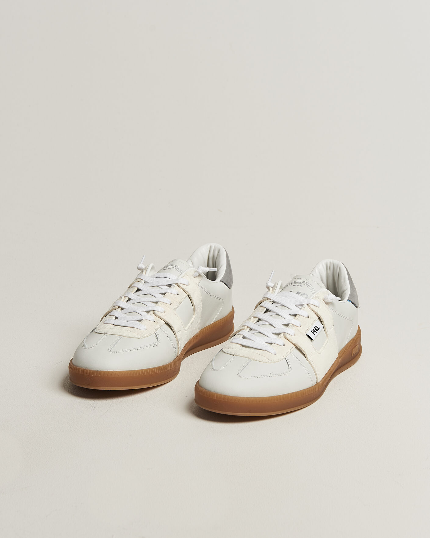 Men | Sneakers | P448 | Monza Leather/Suede Sneaker White