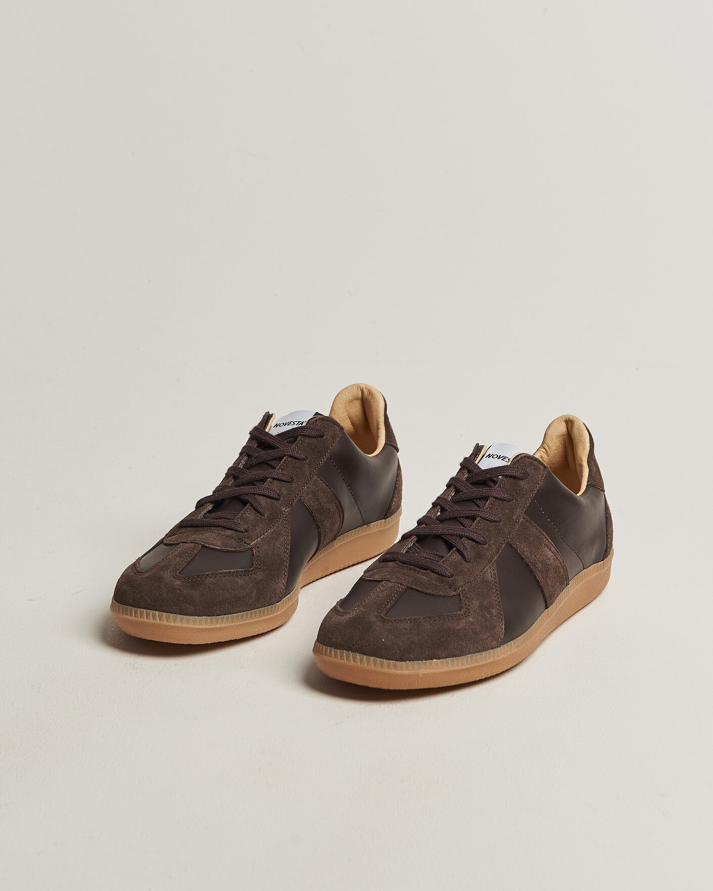 Men | Sneakers | Novesta | German Army Trainer Dark Brown