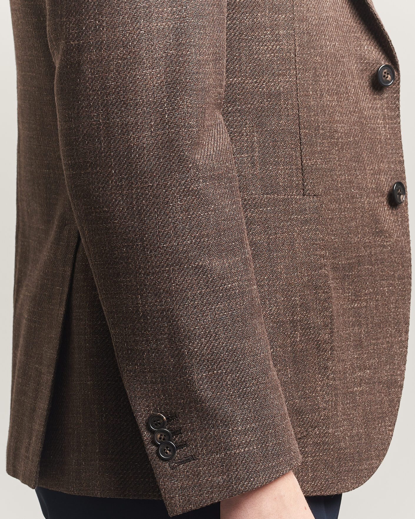 Men | Blazers | Incotex | Structured Cotton Blazer Dark Brown