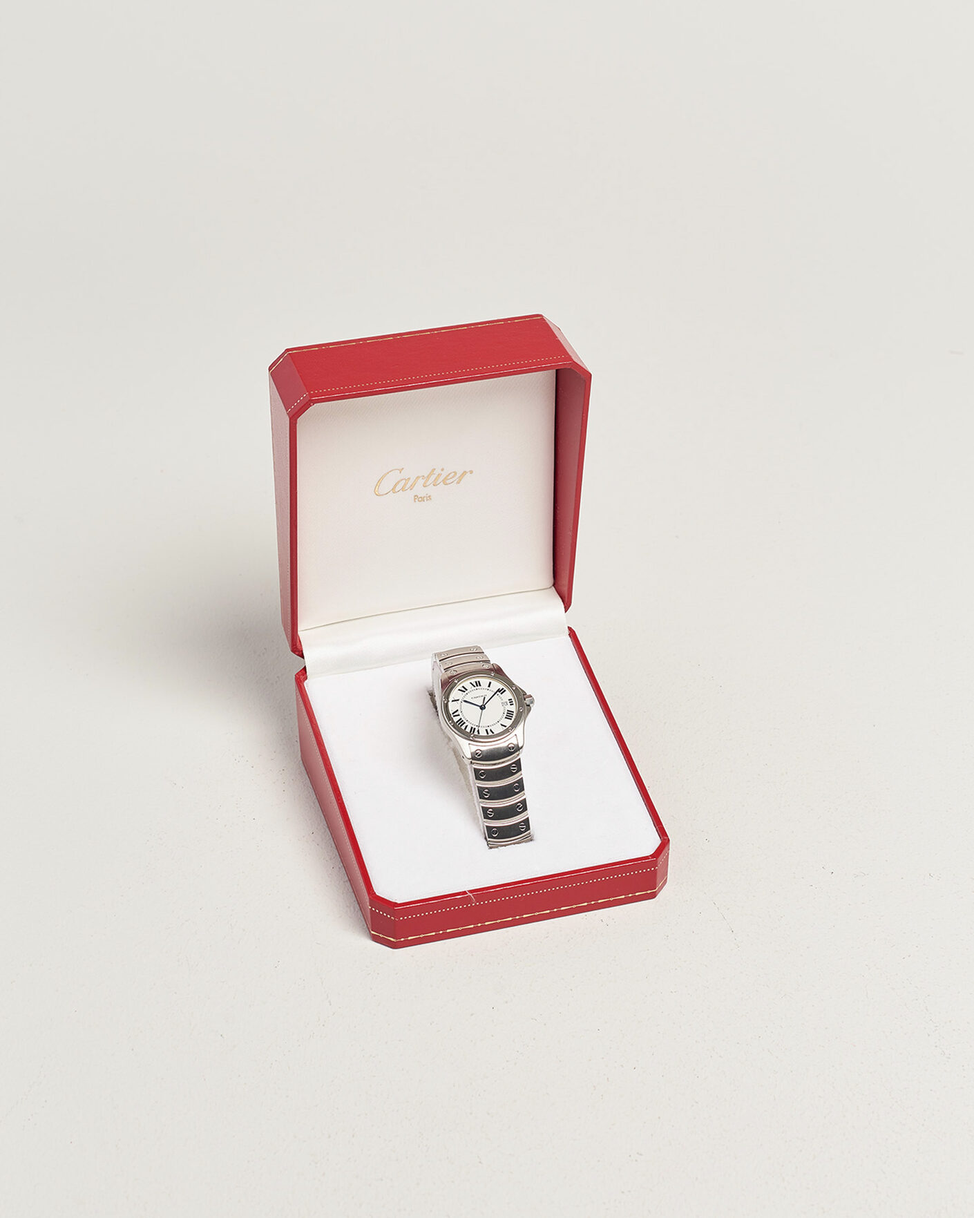 Men | Cartier Pre-Owned Santos Ronde | Cartier Pre-Owned | Santos Ronde