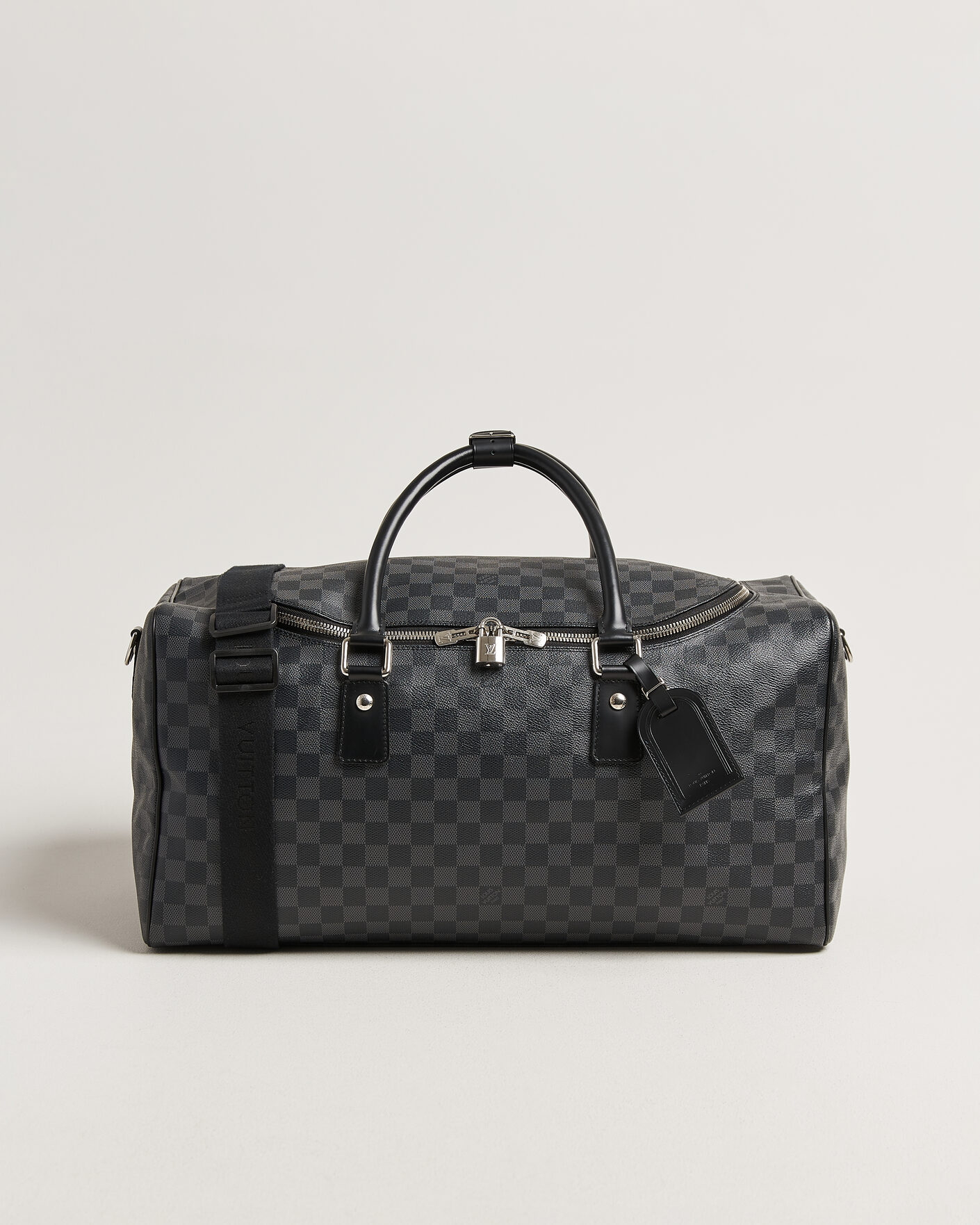 Men | Pre-Owned & Vintage Bags | Louis Vuitton Pre-Owned | Roadster 50 Damier Graphite