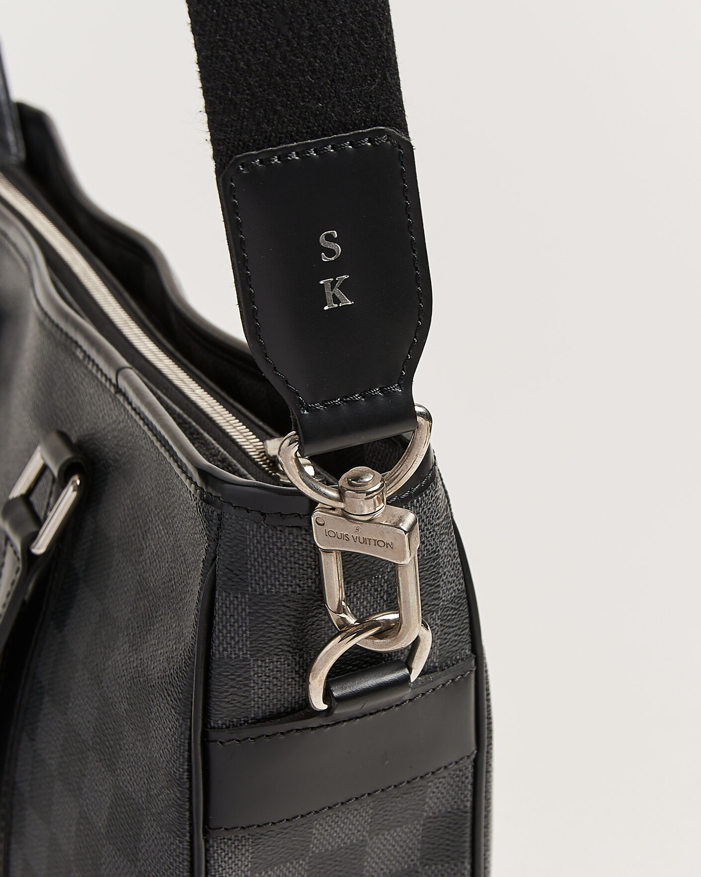 Men | Pre-Owned & Vintage Bags | Louis Vuitton Pre-Owned | Tadao Tote bag PM Damier Graphite